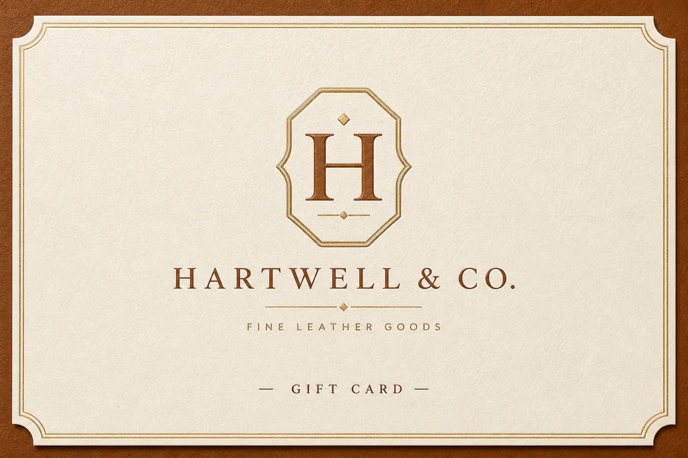 Hartwell & Co. gift card