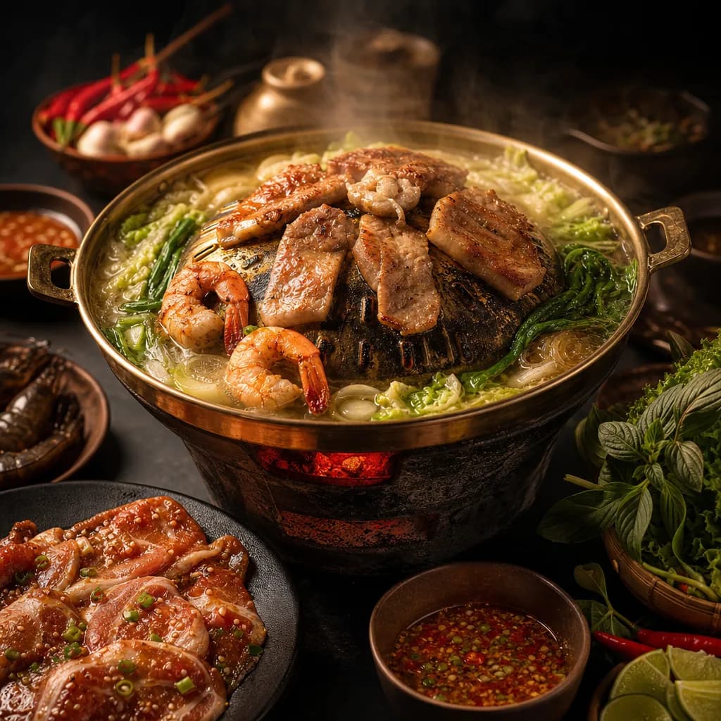 Siam Charcoal Thai mookata grill